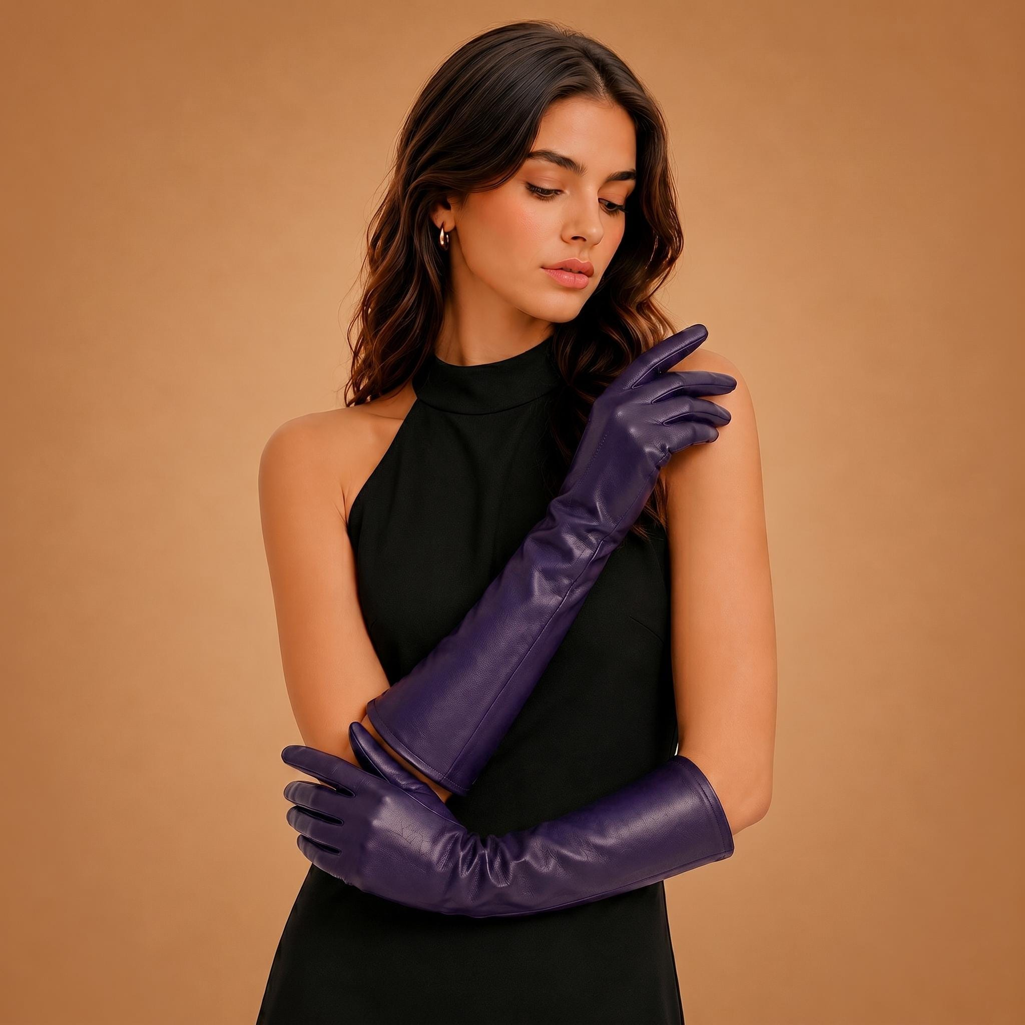 Women's Long Full-Finger Opera Gloves
