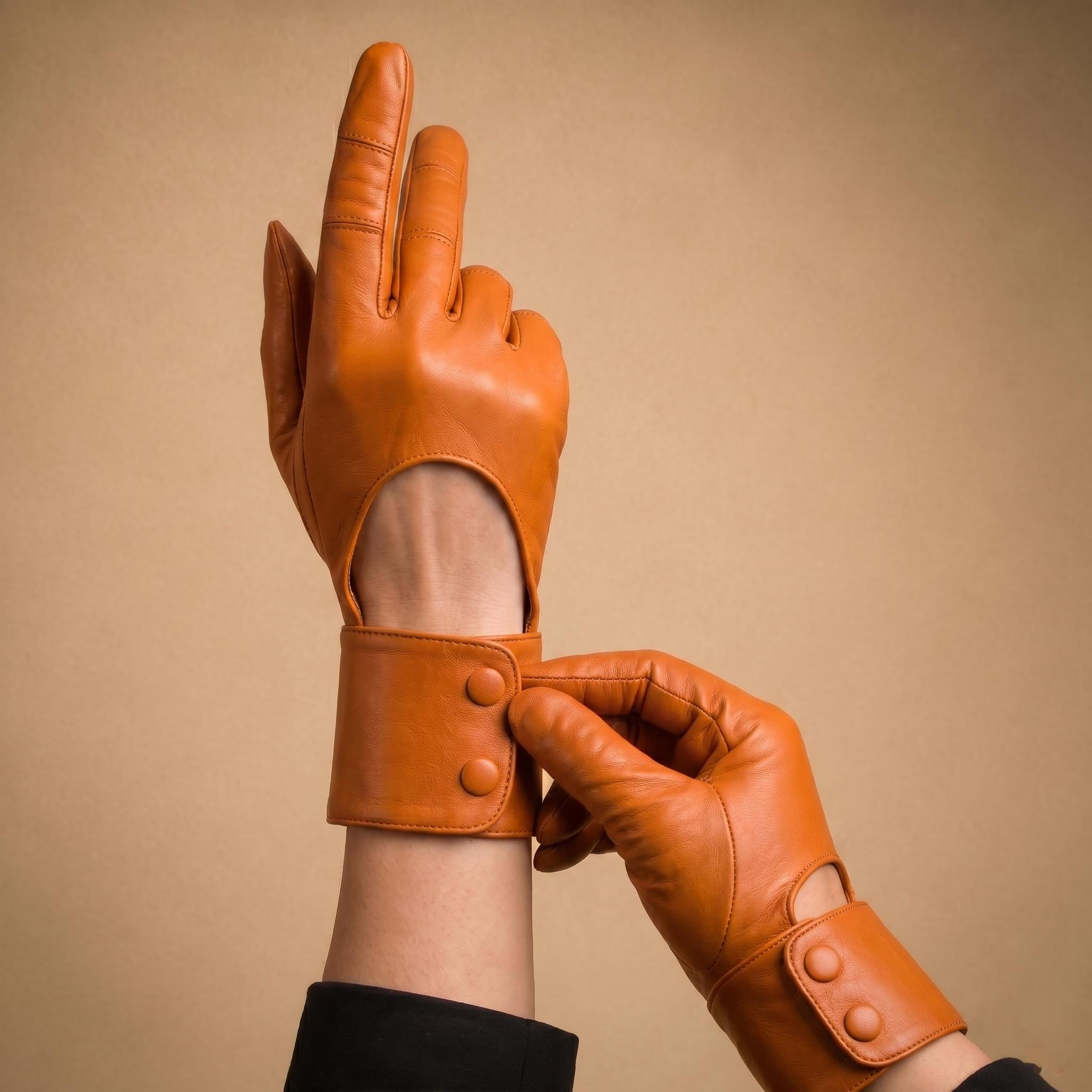 Women's Backless Driving Gloves